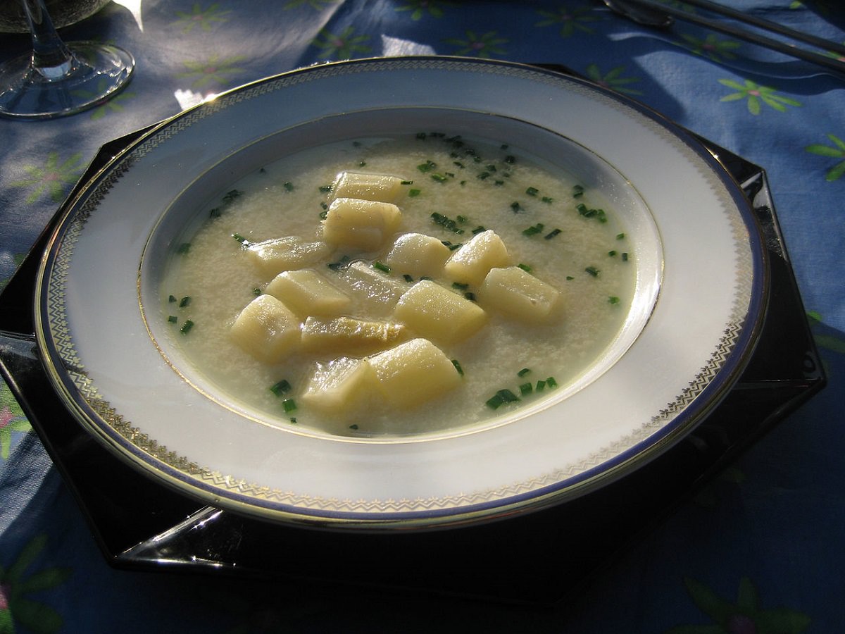 Spargelsuppe